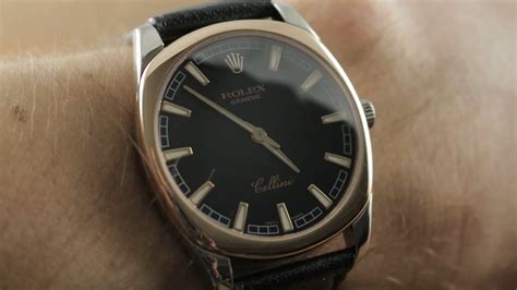 rolex cellini hand wound|rolex cellini black strap.